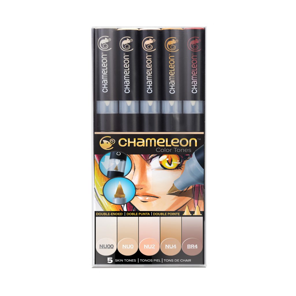 Chameleon Pens Chameleon Skin Tones 5 Pen Set only £14.99