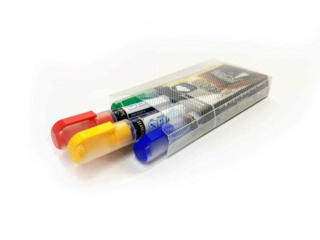 SECURIT WATERPROOF CHALK PENS 4 PACK Outdoor Chalk Pens