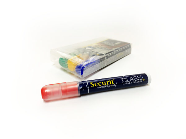 Securit chalk pens 4 pack